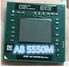 Amd Laptop CPU A8 5500M series A8-5550M A8 5550M AM5550DEC44HL Socket FS1 CPU 4M Cache/2.1GHz/Quad-Core Notebook processor