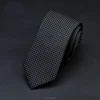 Mens extra wide ties microfiber woven fabric for ties