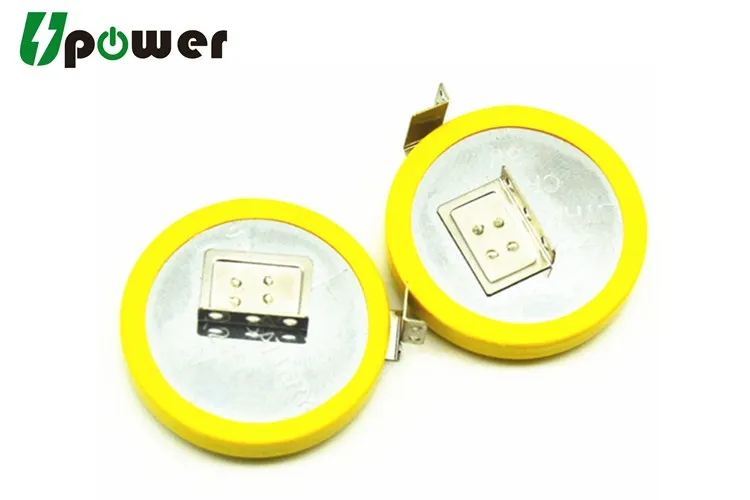 Pos Machine Battery Cr2450 3v With Tabs Limno2 Button Cell Battery