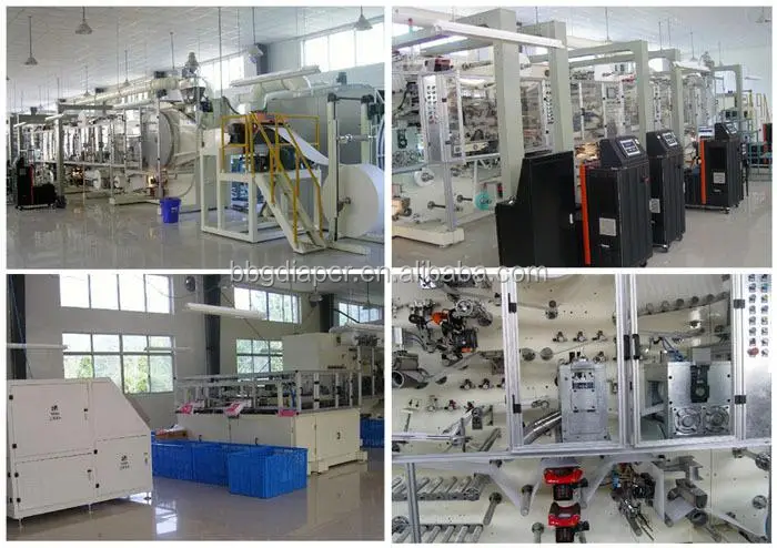 training pants production line