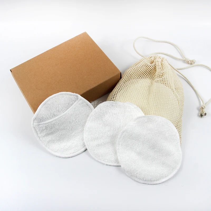 Reusable Soft Round Facial Cleansing Pad Washable Bamboo Fiber Cotton Pad Buy Bamboo Cotton