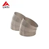 Factory price of car exhaust pipe fittings 9 degree Gr2 titanium elbow