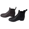Custom made black wellington PVC rain boots