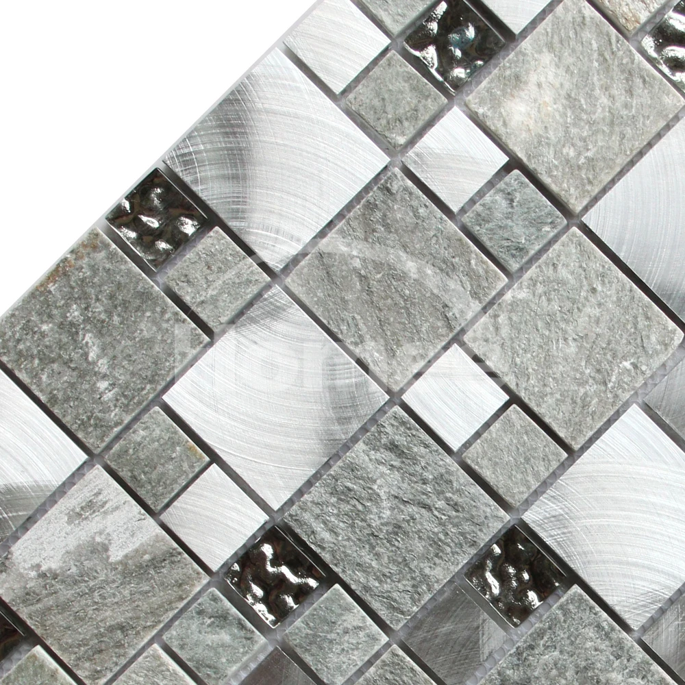 Mosaico Instantáneo De Azulejos De Vidrio,Mosaico De Vidrio De Piedra