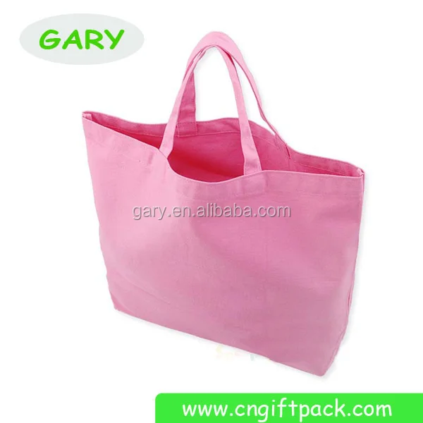 Pink Cotton Canvas Wholesale Tote Bags Bulk Blank Buy Canvas Tote