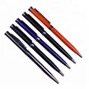 Wholesale low price colorful writing roller metal ballpoint promotional pen with custom printing logo