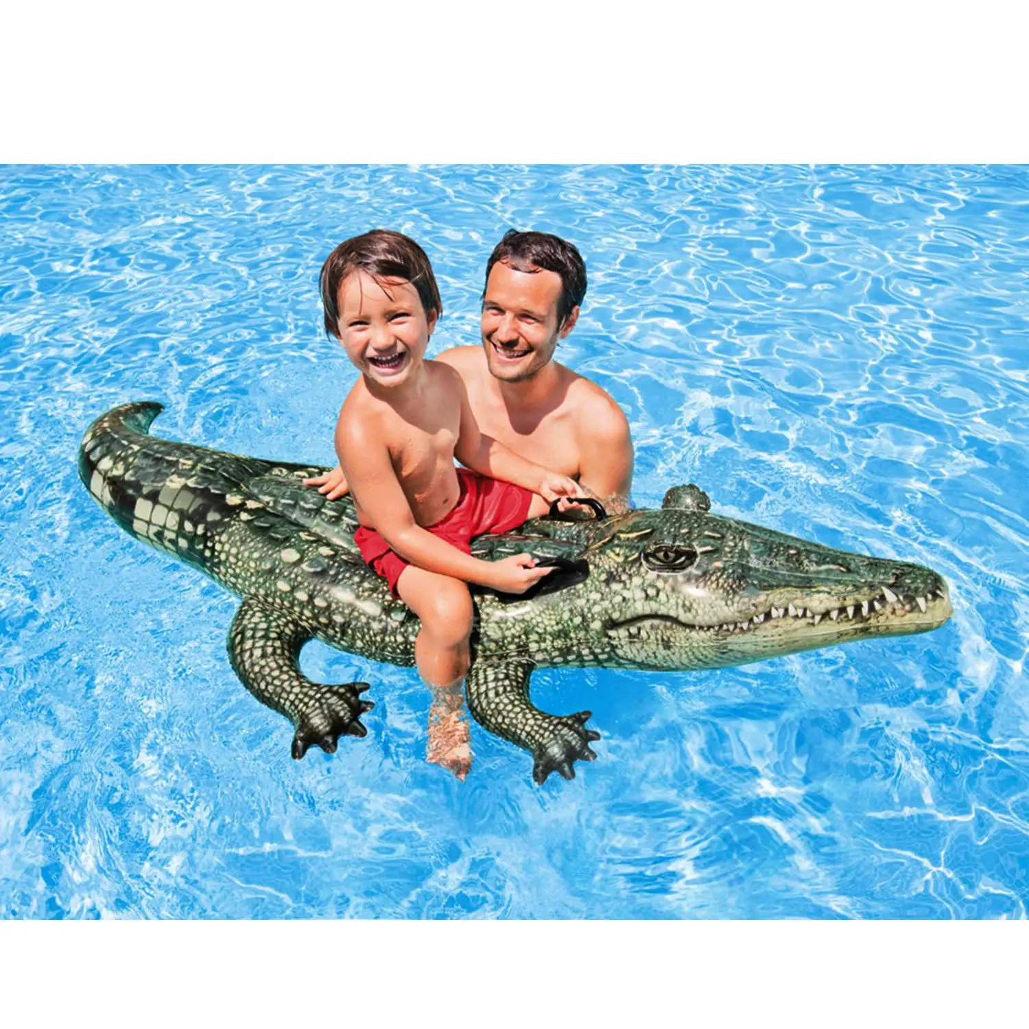 blow up alligator pool toy