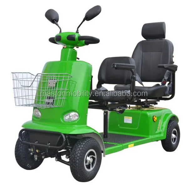 2016 новый стиль четыре колеса 2 места для инвалидов электрический скутер