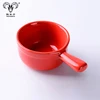 Ceramic assorted colors rim set of 6 porcelain ramekin dishes 4 oz ceramic cake baking dish