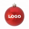 Custom 6cm LOGO Novelty Christmas Baubles