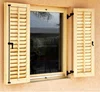 Interior and exterior beautiful basswood shutters windows