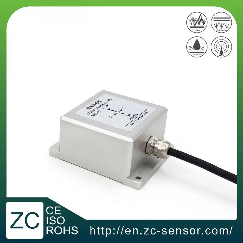 0.001 Degree High Accuracy Dual Axis Digital Inclinometer Inclination Sensor Of Rs485 Output