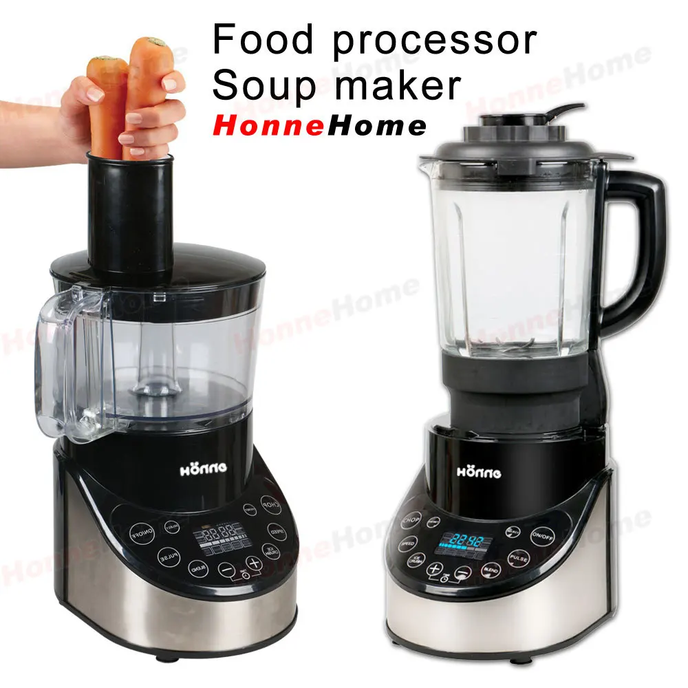 All In One Food Processor & Soup Maker With Lcd Display Buy Food