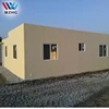 EPS Cement Sandwich Panel Light Steel Structure Prefab Houses