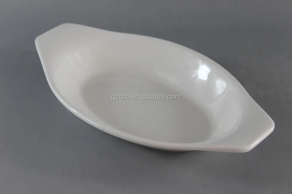 Boat Shape Melamine Dinner Plate,Melamine Deep Plates