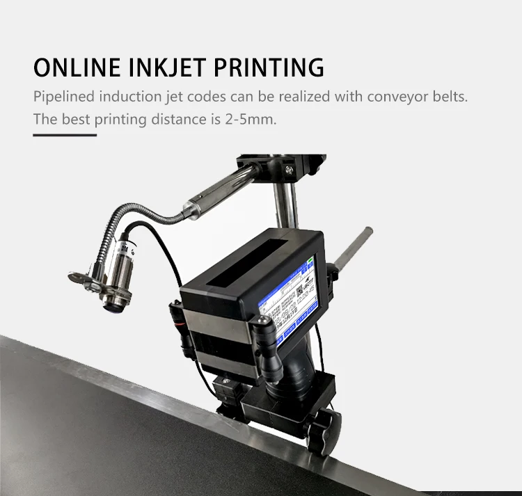 High Definition Hand Held Permanent Ink Jet Printer For Plastic Wood