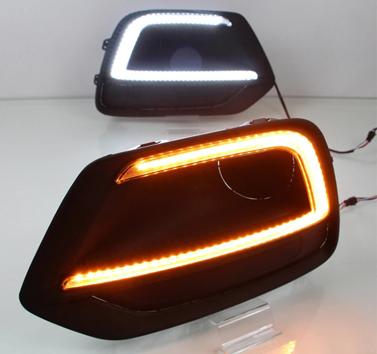 Keen Led Daytime Running Light Fog Lamp With Turn Signal Function For 