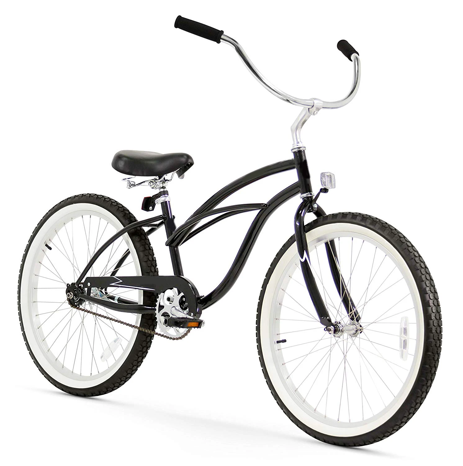 womens black beach cruiser