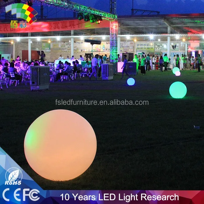 Good Performance Plastic Ball Light Outdoor Led Round Ball Outdoor