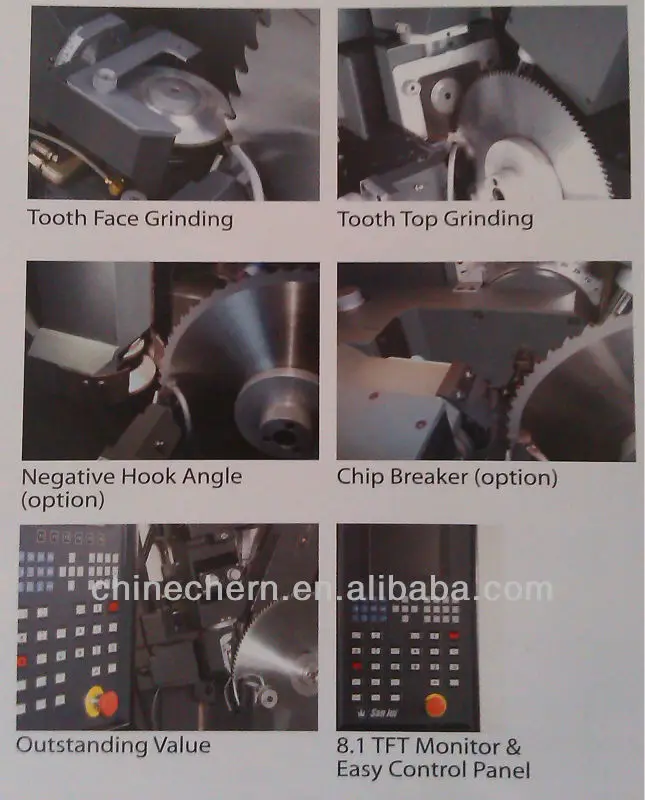 Precision Wood Working Alloy Saw Blade Sharpening Machine Buy Cnc