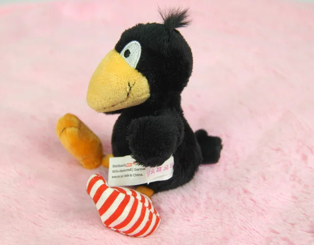 stuffed crow toy