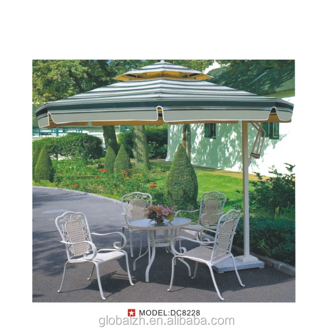 High Quality 6 Pieces Steel Frame Outdoor Folding Patio Furniture Dining Set With Umbrella Parasol Buy High Quality Steel Frame Furniture Outdoor Furniture Patio Dining Furniture Sets Product On Alibaba Com