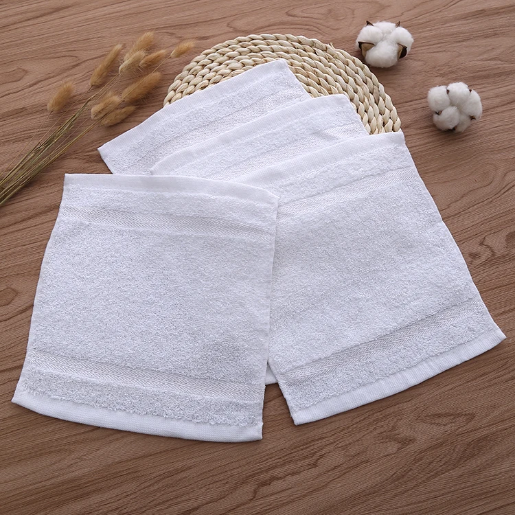 Scented disposable cotton hot towel for restaurant