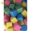 Cheap parts for trampoline high density sponge gymnastics foam pit
