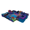 Kids Adults Indoor Inflatable Amusement Parks Fun City Castle Bouncer Obstacle Playground Giant Inflatable Indoor Theme Park