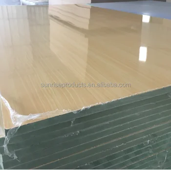 High Glossy Melamine Waterproof Green Mdf High Glossy Melamine Waterproof Green Mdf