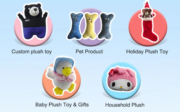 Hot sale stuffed soft OEM customized monster plush toys