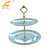 30% melamine ware 2-layer candy stand wholesale fruit plate snacks serving tray