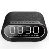 New private model novelty radio with wireless charger and alarm clock bluetooth speaker with SD usb card slot