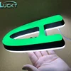 3D Lighting Acrylic Mini LED Channel Letter Sign / Bending Machine Making Acrylic face Lighting Letters