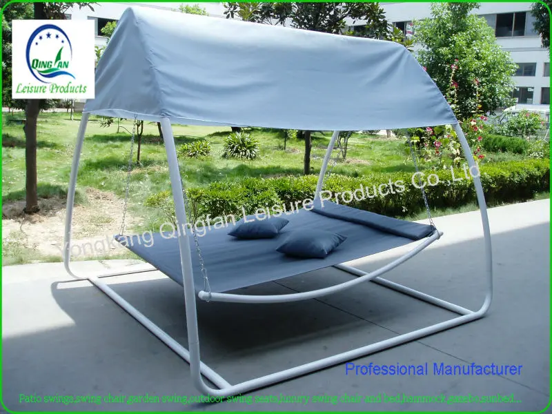 Garden 2 Person Hammock Swing Bed With Canopy Qf 630832 Garden 2 Person Hammock Swing Bed With Canopy Qf 630832 Patio Outdoor
