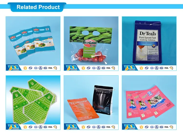 New design custom potato chips bag plastic instant food packaging