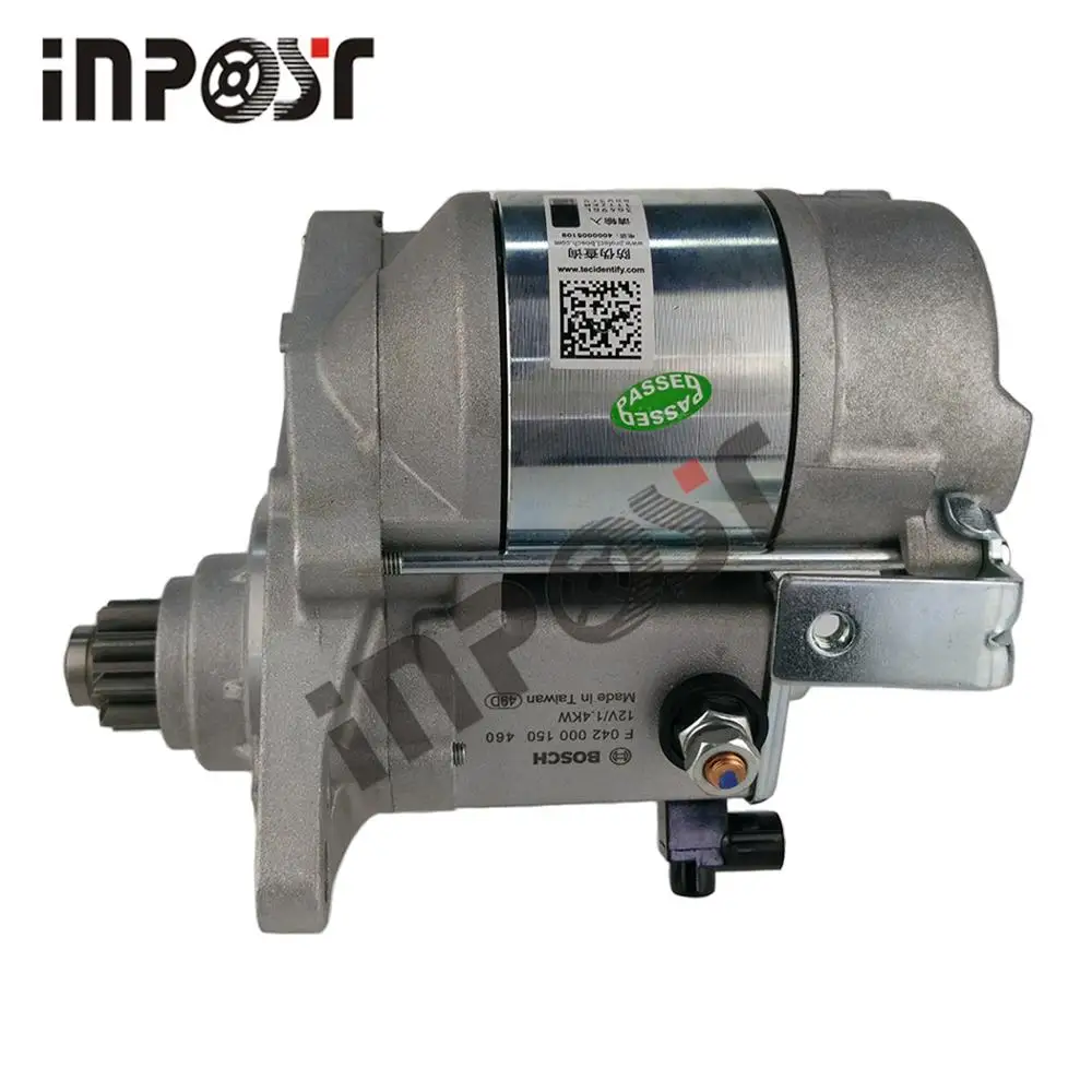 Starter Motor Acura CL 1998 to 1999 L4//2.3L Engine w//Manual Trans