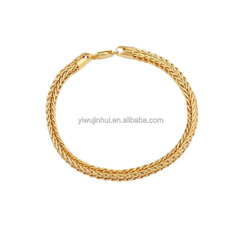 gold snake chain bracelet