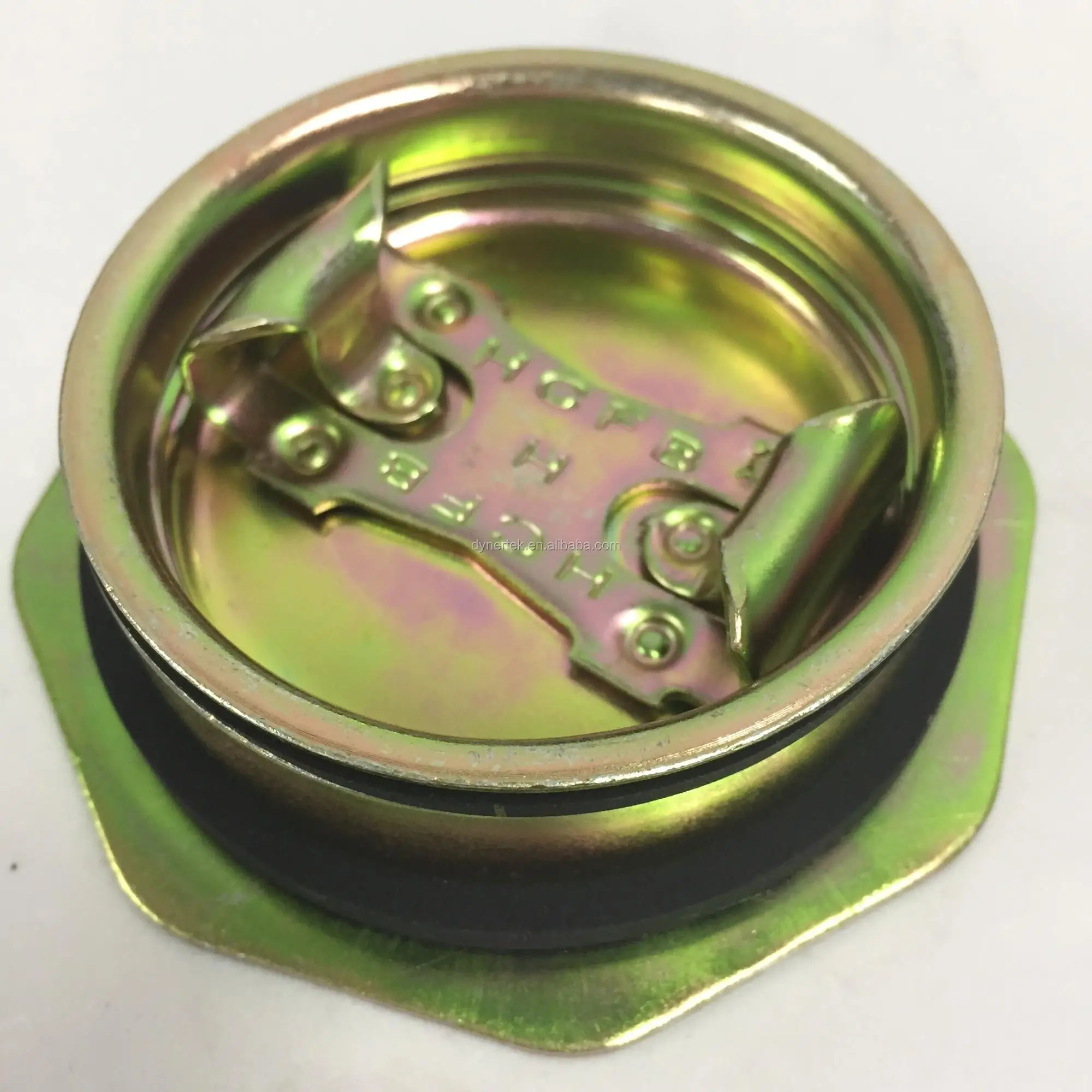 6 Pak 2" & 3/4" TITE SEAL Drum CLOSURES Steel Bung Cap Plug 55 Gallon