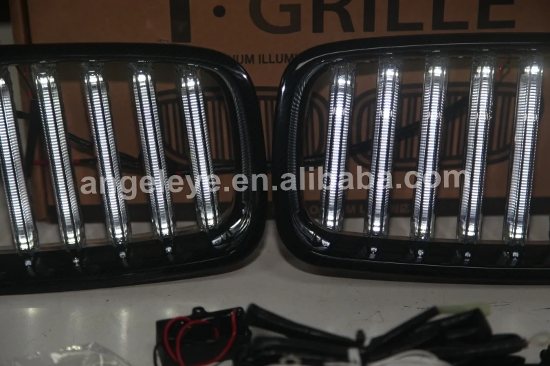 Auto Parts WHITE LED Front Grille For BMW m3 F30-F35 2010-2018