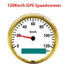 85mm GPS Speedometer 0-120Km/h Stainless Waterproof Gauge Auto Meter for All Vehicles