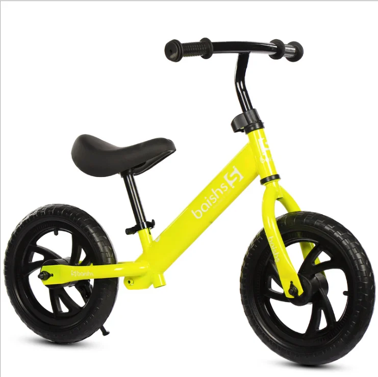 Custom Carbon Fiber Baby Sliding Balance Bike Push Bike / Mini 12 Inch No Pedal Kids Running