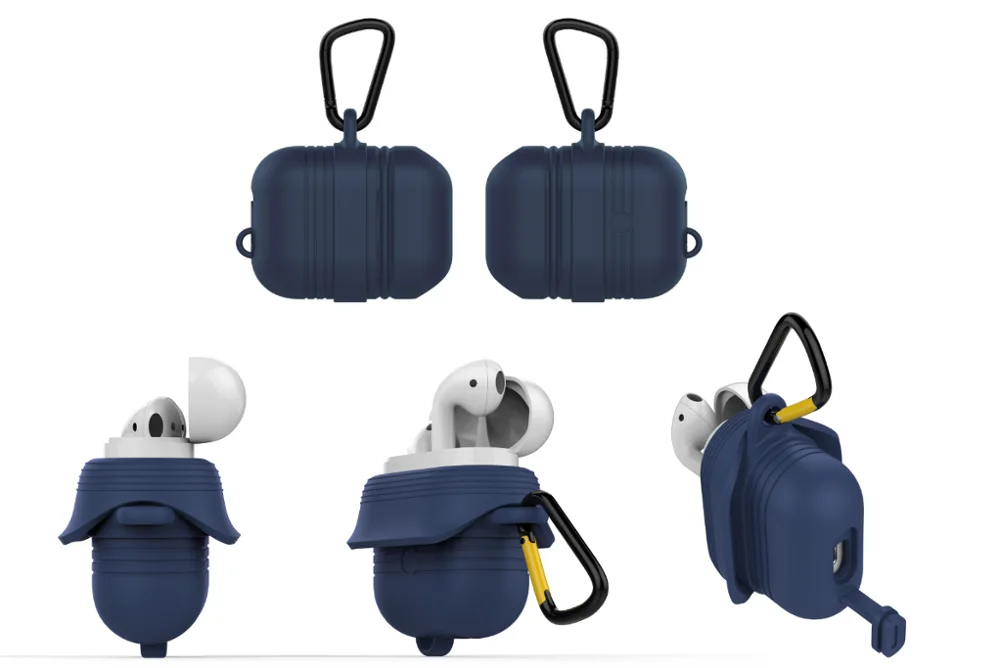 Black Cheap Durable Silicone Case/cover To Protect For Apple Airpod,For Iphone Airpod Silicone