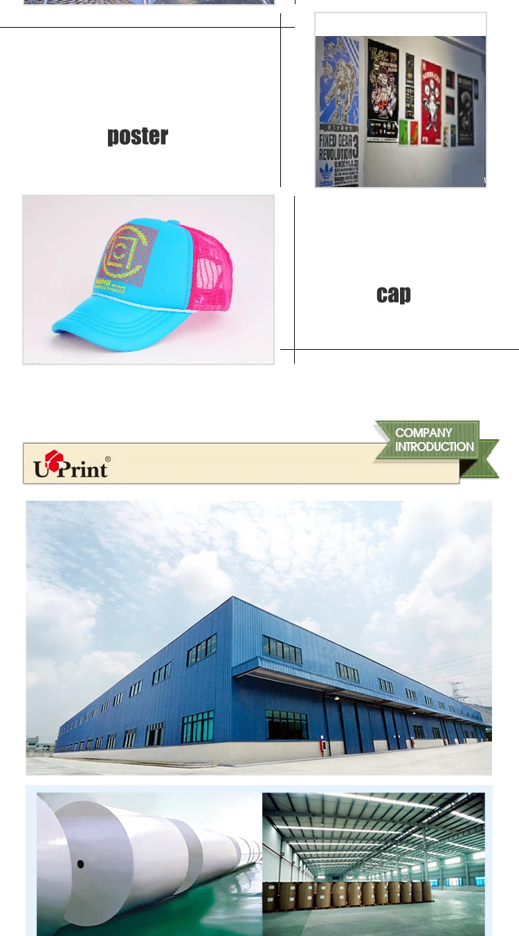 Heat Transfer Printing Paper For White Color Textile Printing Tshirt