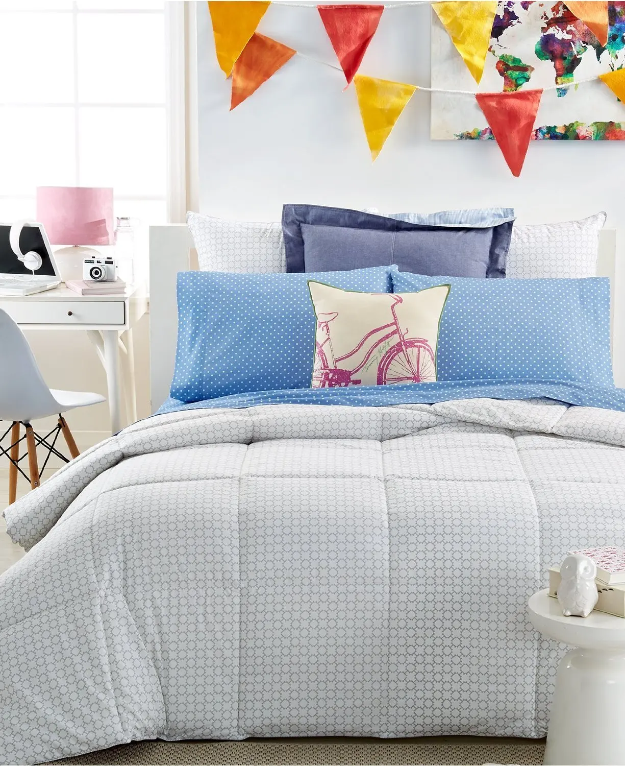Buy Tommy Hilfiger Home Geo Print Color Down Alternative Full