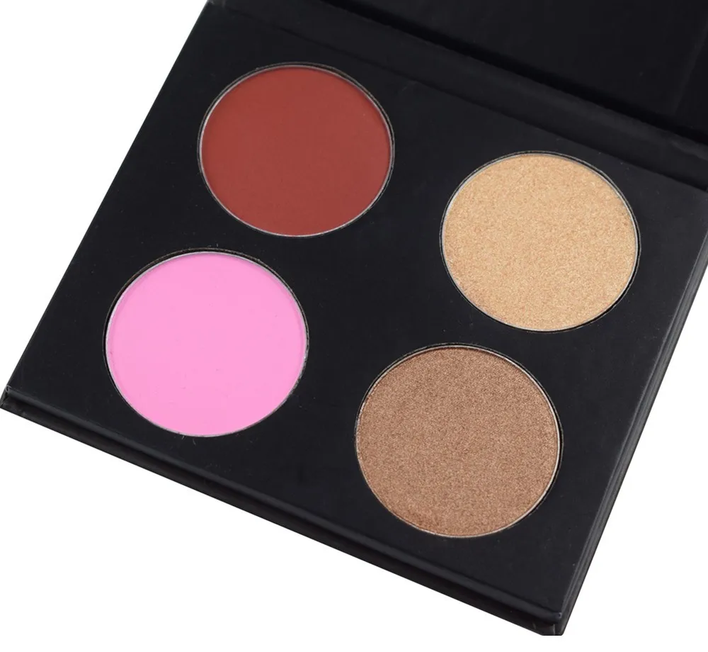 Diy Your 4 Colors Eyeshadow Pigment Single Eyeshadow Custom Empty