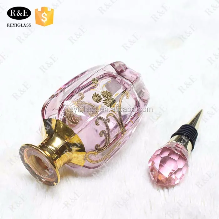 Handmade Big Octagonal Pink Arabian Oud Perfume Bottle For 150ml Buy