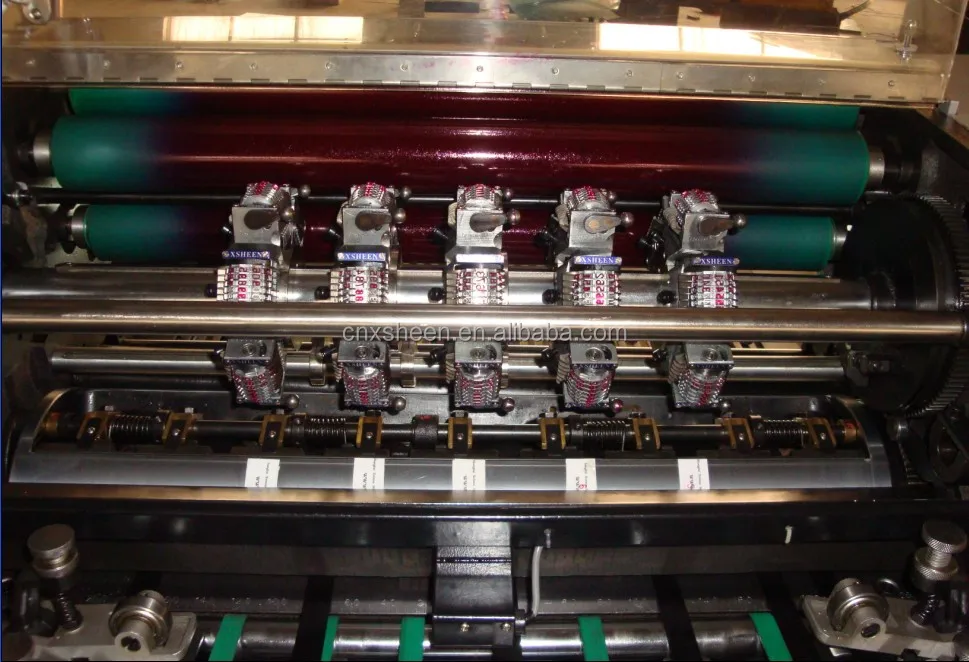 Digital Big Font Letterpress Paper Numbering Machine - Buy Digital ...