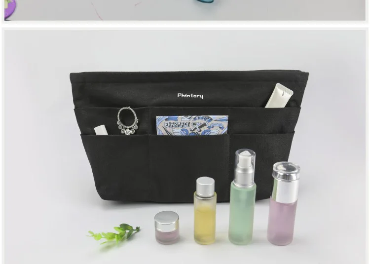 luxury travel makeup bag