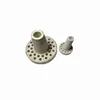 Thick porous refractory mullite ceramic disc for heater